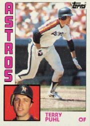 1984 Topps      383     Terry Puhl